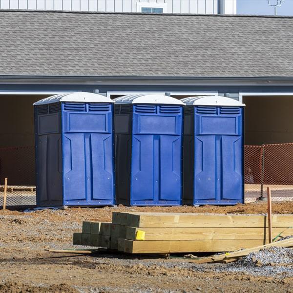 job site portable restrooms services our portable toilets on work sites once a week, but can also provide additional servicing if needed